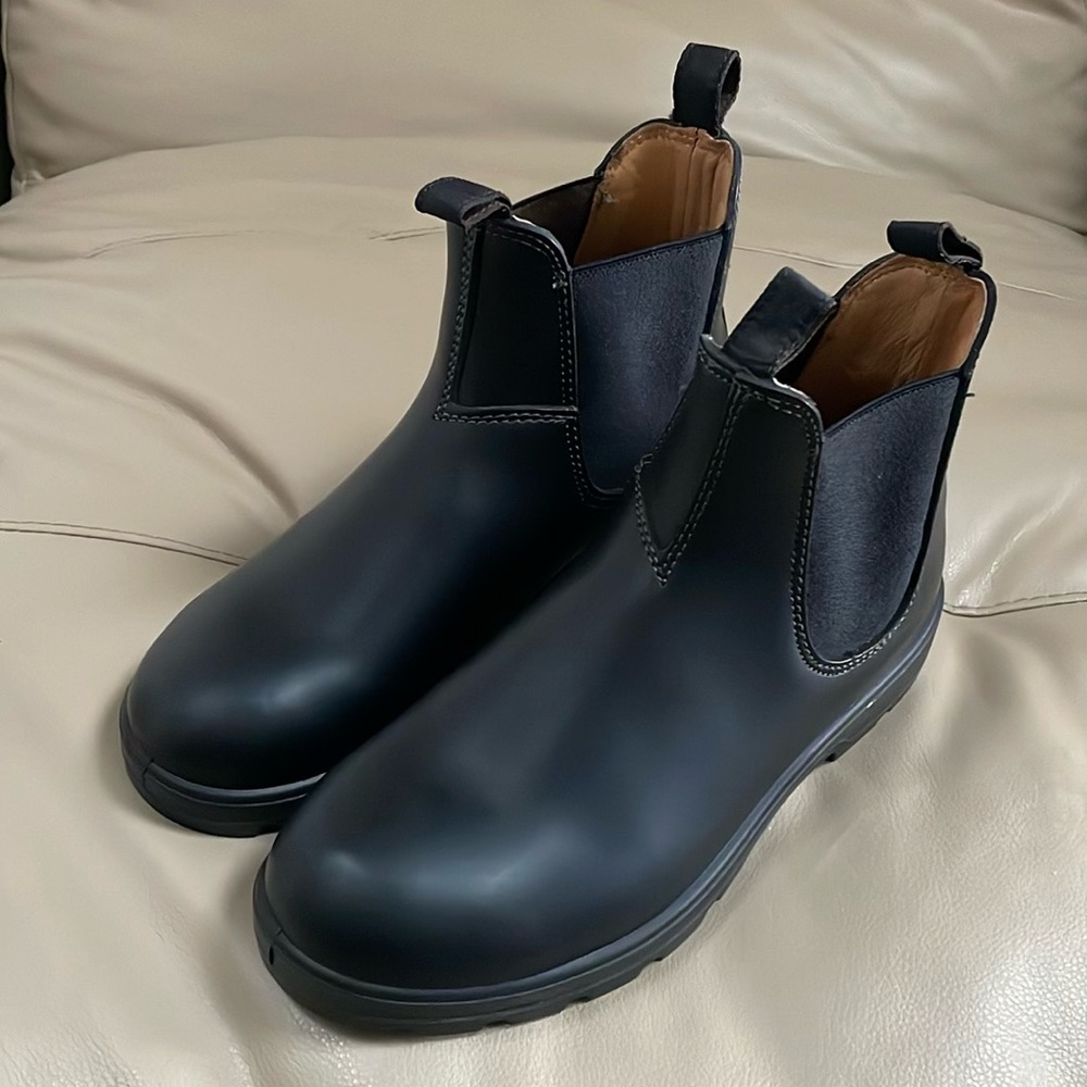Prospector - Leather Chelsea Boots pull on